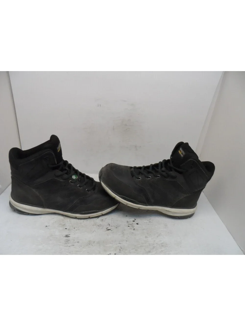 Dakota Men's 3617 Mid-Cut Quad Lite Steel Toe Steel Plate Shoes Black Size 10M